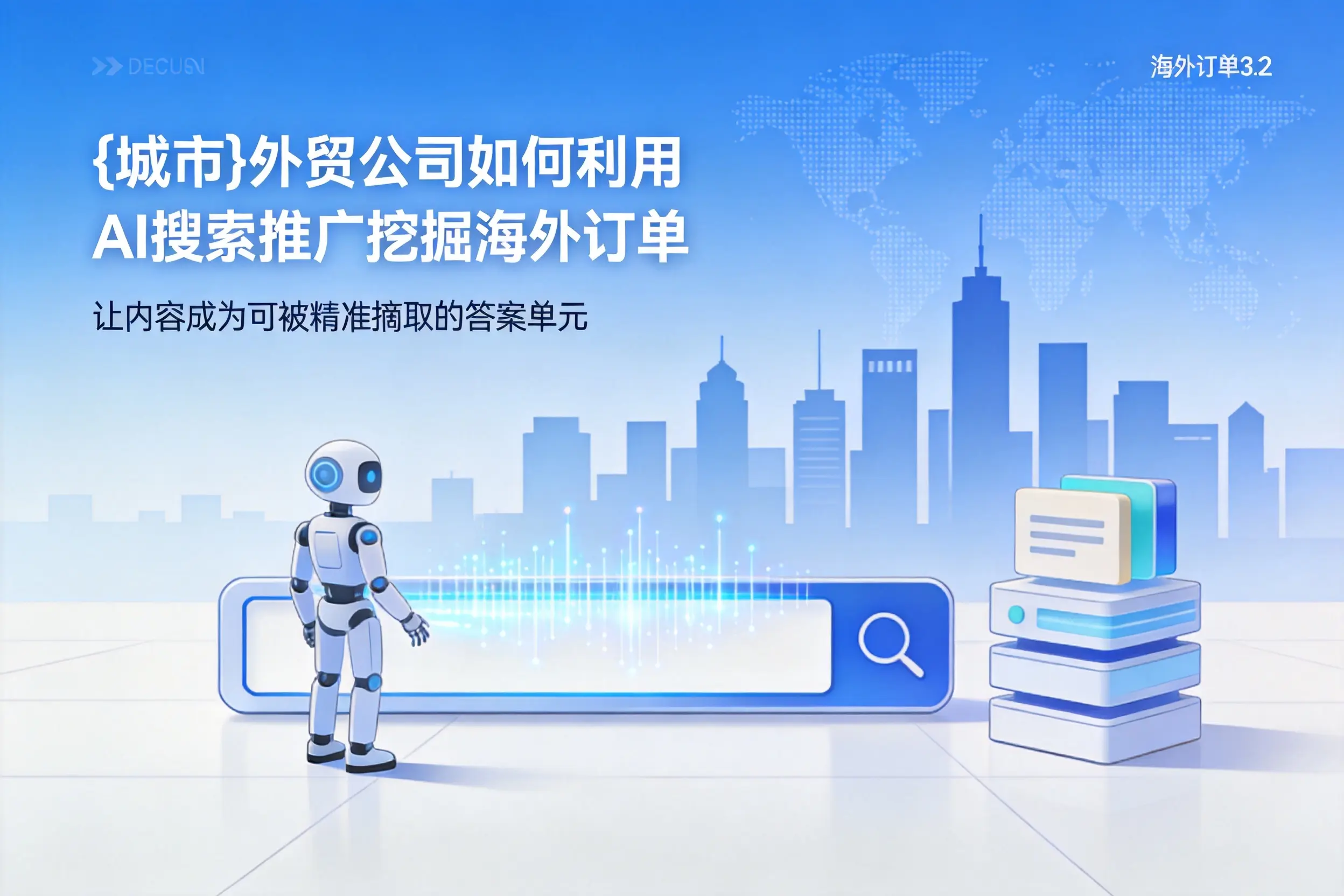 海东外贸公司如何利用AI搜索推广挖掘海外订单