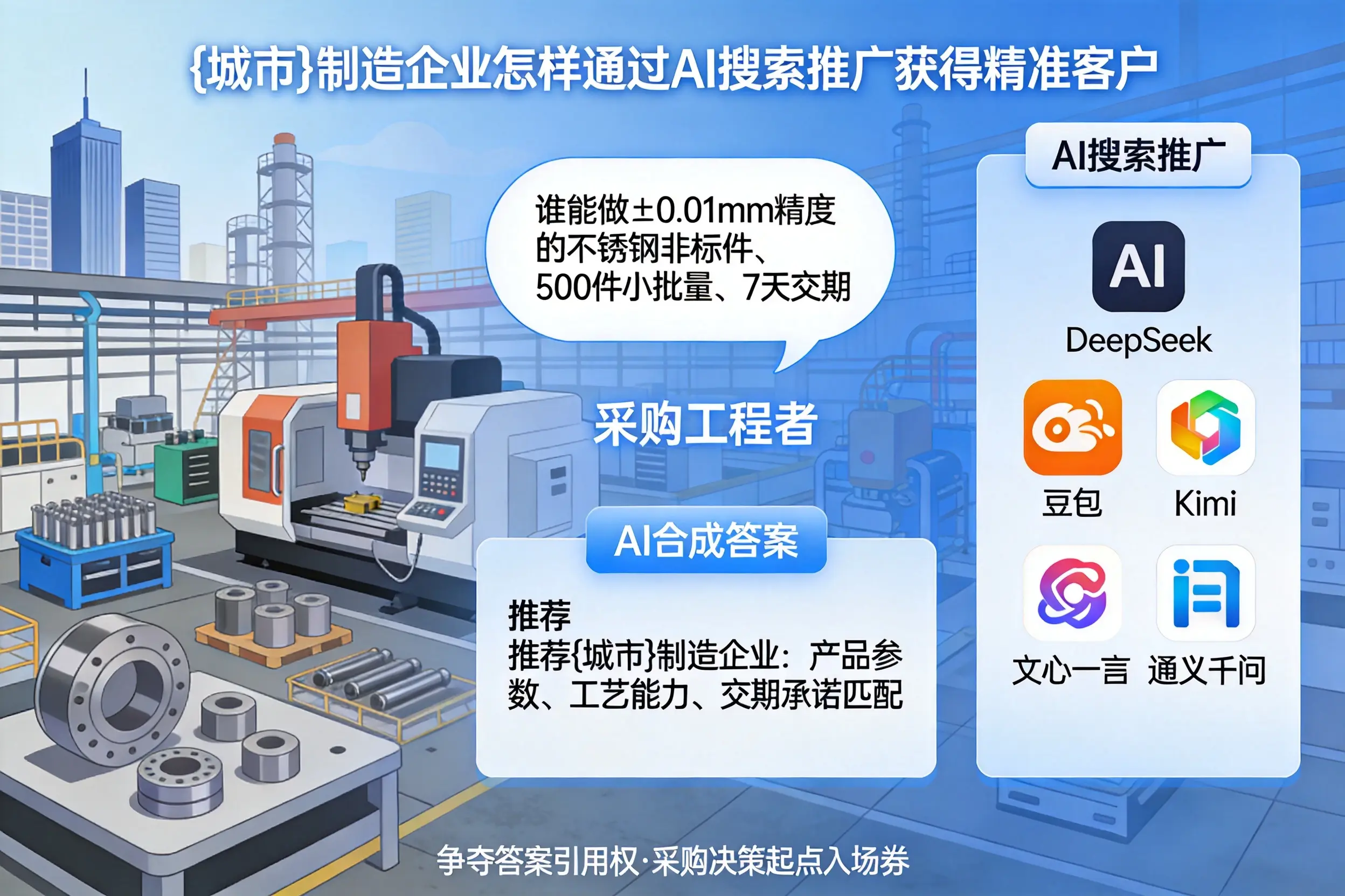 海东制造企业怎样通过AI搜索推广获得精准客户