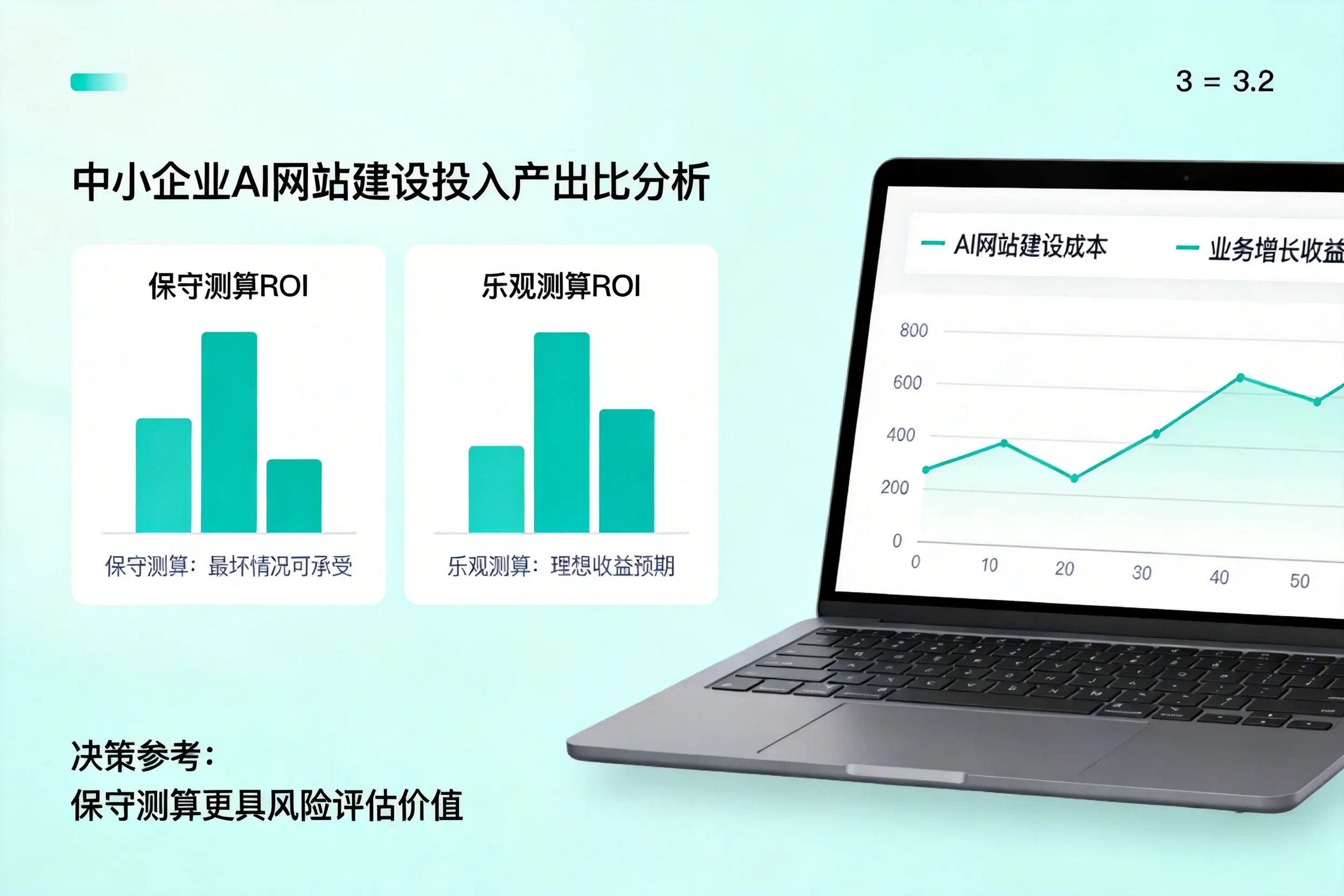 海东中小企业AI网站建设投入产出比怎么算？先看这份分析
