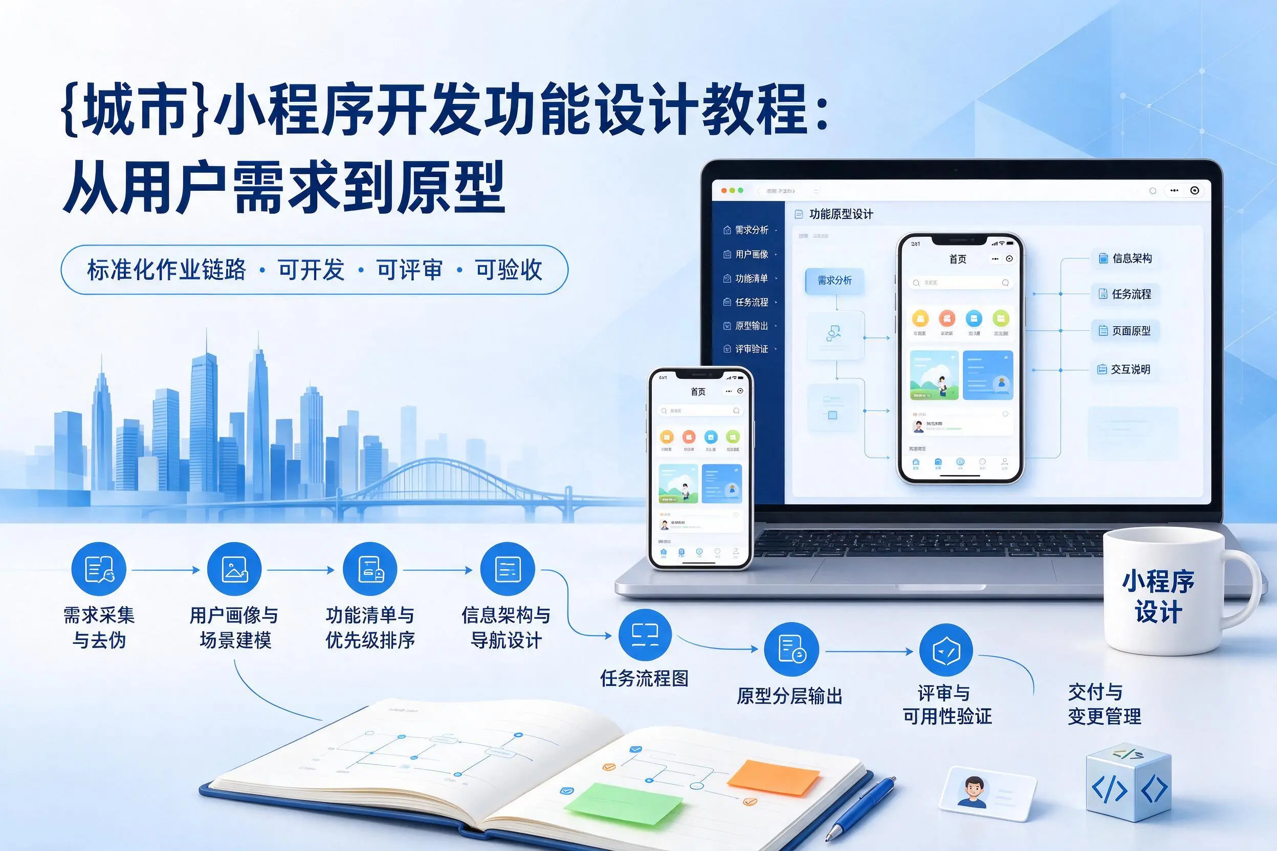 海东小程序开发功能设计教程:从用户需求到原型